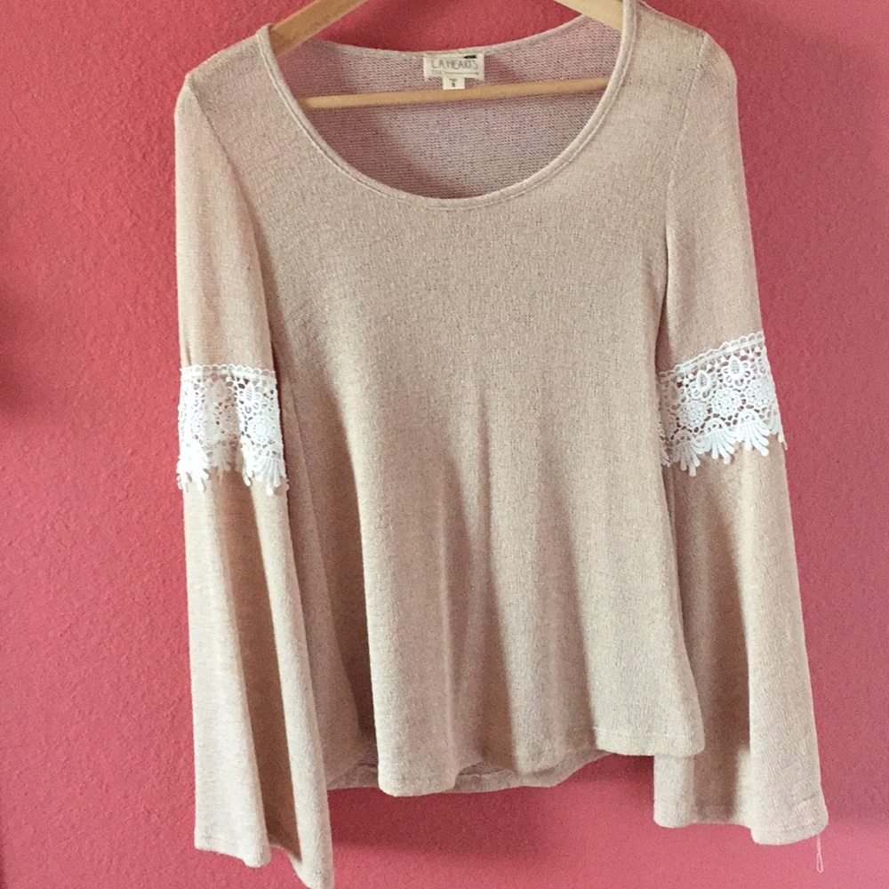 LA HEARTS crochet long sleeve